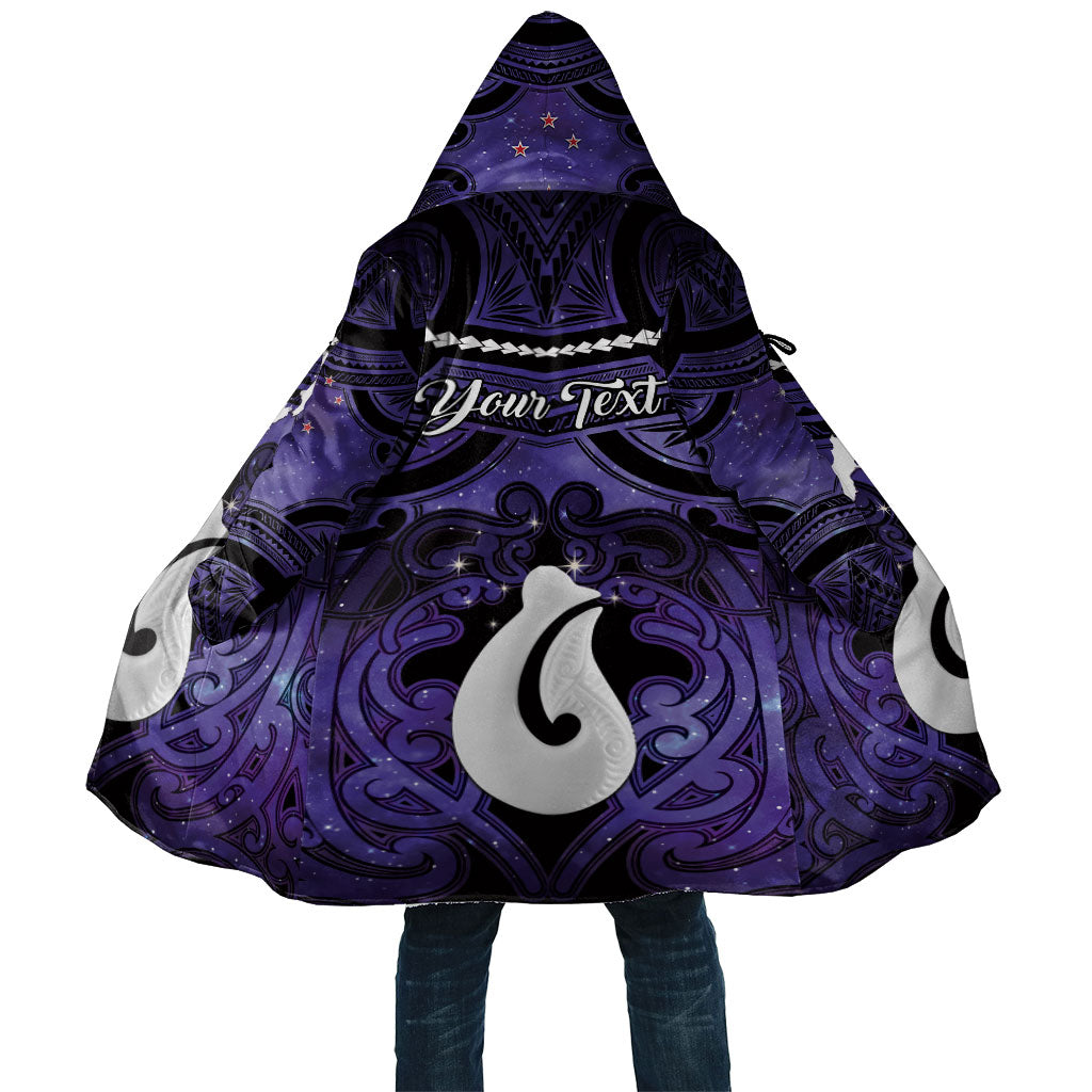 Personalised Maori Matariki Hei Matau Waiporoporo Cloak Maori Kowhaiwhai Pattern Galaxy
