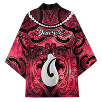 Personalised Maori Matariki Hei Matau Whero Kimono Maori Kowhaiwhai Pattern Galaxy LT01 - Polynesian Pride