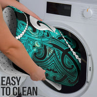 Maori Matariki Hei Matau Turquoise Bathroom Set Maori Kowhaiwhai Pattern Galaxy