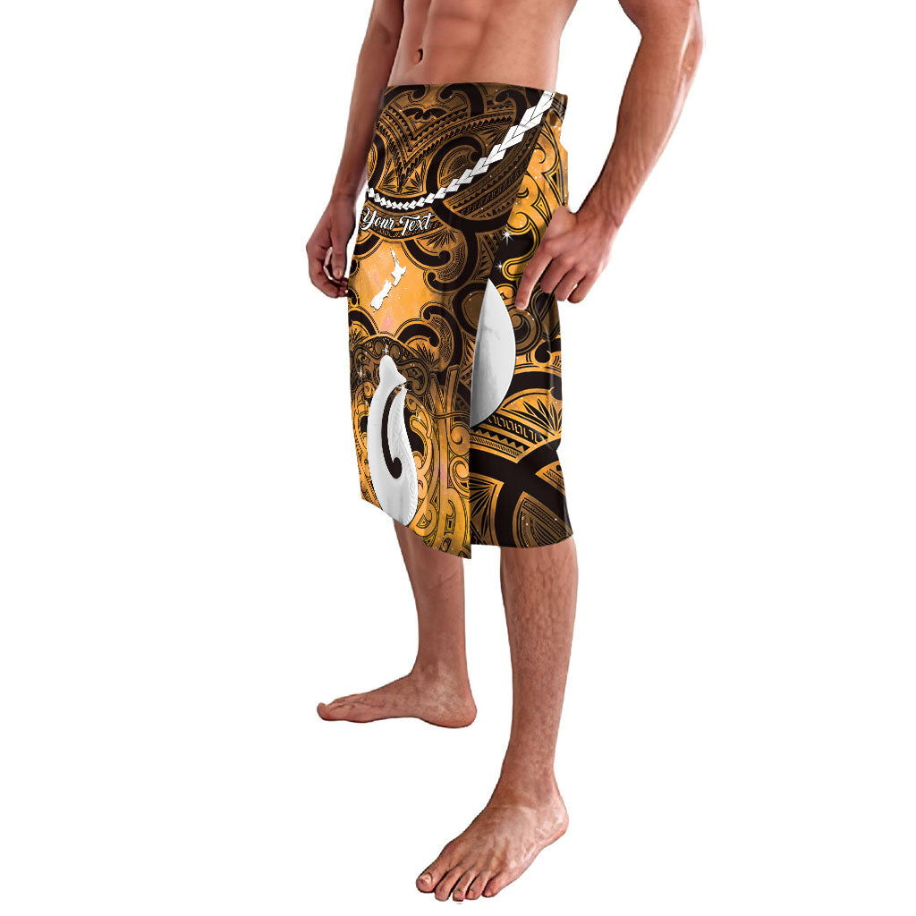 Personalised Maori Matariki Hei Matau Kowhai Lavalava Maori Kowhaiwhai Pattern Galaxy LT01 - Polynesian Pride