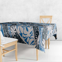 Ninamu Tahiti Tiare Monstera Tablecloth Polynesian Pattern Curve Style - Polynesian Pride