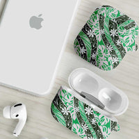Matie Tahiti Tiare Monstera AirPods Case Polynesian Pattern Curve Style - Polynesian Pride