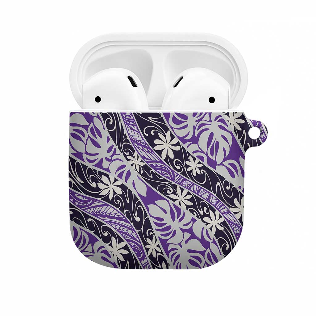 Vareau Tahiti Tiare Monstera AirPods Case Polynesian Pattern Curve Style - Polynesian Pride