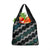 Taniko Aotearoa Mix Paua Shell Grocery Bag Niho Taniwha Turquoise Glitter