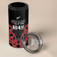 Toitu Te Tiriti 1840 Aotearoa 4 in 1 Can Cooler Tumbler Stand Together Stand Stronger