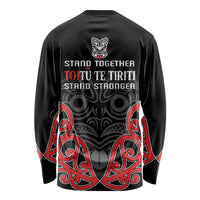 Toitu Te Tiriti 1840 Aotearoa Long Sleeve Shirt Stand Together Stand Stronger