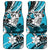 Polynesian Valentine Car Mats Couple Floral Unique Sky Blue Version LT01 Sky - Polynesian Pride