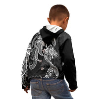 Polynesian Mermaid Plumeria Tribal Tattoo Kid Hoodie LT01 - Polynesian Pride