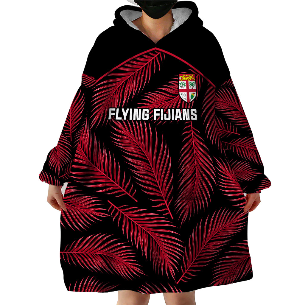 fiji-rugby-wearable-blanket-hoodie-flying-fijians-red-palm-tree-version