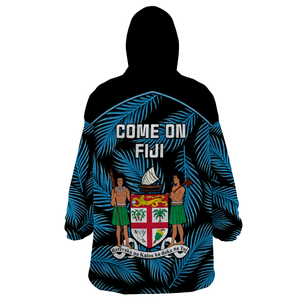 fiji-rugby-wearable-blanket-hoodie-flying-fijians-blue-palm-tree-version