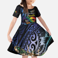 Personalised Polynesian Memorial Family Matching Off Shoulder Maxi Dress and Hawaiian Shirt As Long As I Breathe You'll Be Remembered