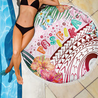 Pasifika Festival Beach Blanket Tribal Pattern Tropical Style