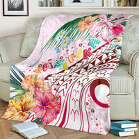 Pasifika Festival Blanket Tribal Pattern Tropical Style