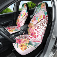Pasifika Festival Car Seat Cover Tribal Pattern Tropical Style