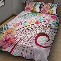 Pasifika Festival Quilt Bed Set Tribal Pattern Tropical Style