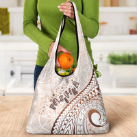 Pasifika Festival Grocery Bag Vintage Tribal Pattern