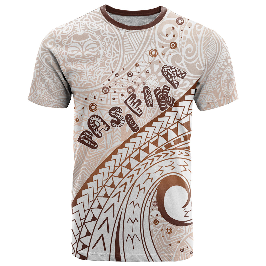 Pasifika Festival T Shirt Vintage Tribal Pattern LT01 Brown - Polynesian Pride