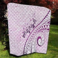 Pasifika Festival Quilt Tribal Pattern Lilac Version LT01 - Polynesian Pride
