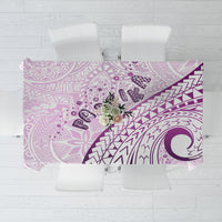 Pasifika Festival Tablecloth Tribal Pattern Lilac Version LT01 Purple - Polynesian Pride