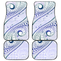 Pasifika Festival Car Mats Tribal Pattern Violet Version