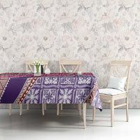 Hawaiian Quilt Pattern Tablecloth Sweet Color Mixed - Polynesian Pride