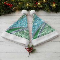 Hawaiian Quilt Pattern Christmas Santa Hat Fresh Color Mixed - Polynesian Pride