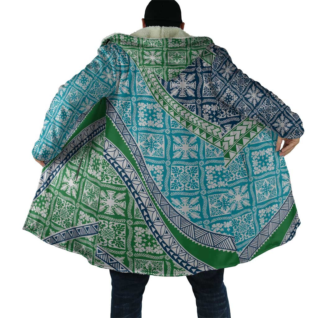 Hawaiian Quilt Pattern Cloak Fresh Color Mixed - Polynesian Pride