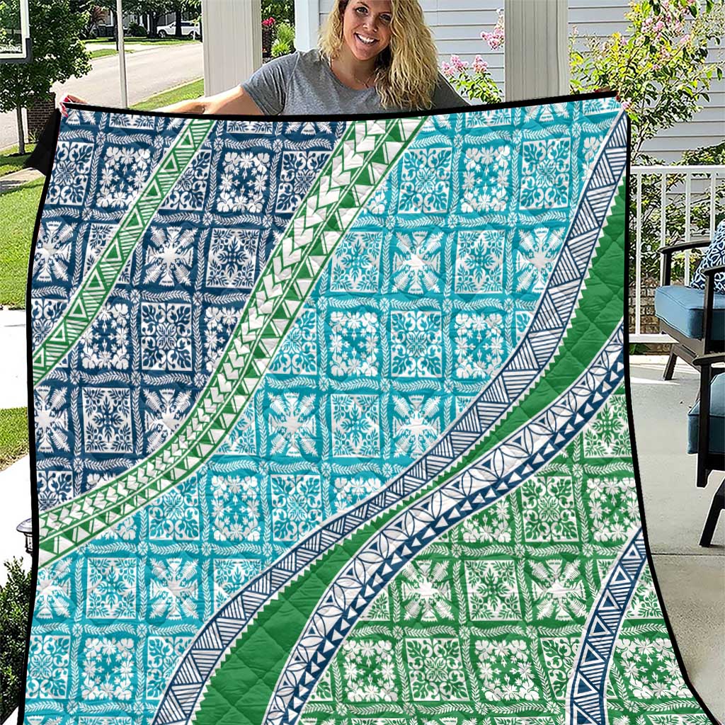 Hawaiian Quilt Pattern Quilt Fresh Color Mixed - Polynesian Pride