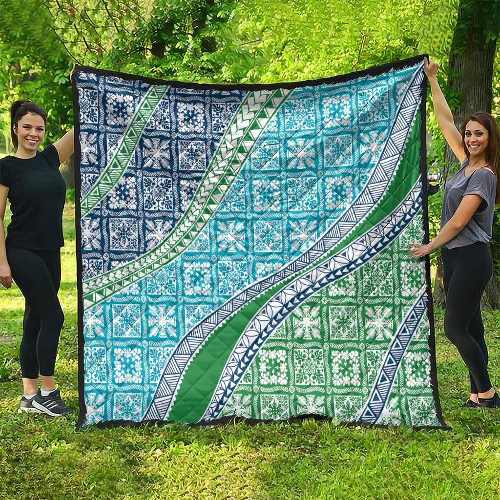 Hawaiian Quilt Pattern Quilt Fresh Color Mixed - Polynesian Pride