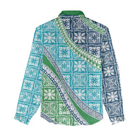 Hawaiian Quilt Pattern Women Casual Shirt Fresh Color Mixed - Polynesian Pride