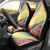 Hawaiian Quilt Pattern Car Seat Cover Special Color Mixed - Polynesian Pride