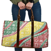 Hawaiian Quilt Pattern Travel Bag Special Color Mixed - Polynesian Pride