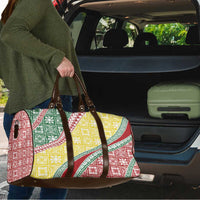 Hawaiian Quilt Pattern Travel Bag Special Color Mixed - Polynesian Pride