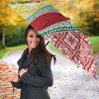 Hawaiian Quilt Pattern Umbrella Special Color Mixed - Polynesian Pride