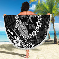 Polynesian Turtle Valentine Beach Blanket You And Me Hibiscus Heart LT01 - Polynesian Pride