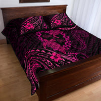 Polynesian Turtle Valentine Quilt Bed Set You And Me Pink Hibiscus Heart LT01 - Polynesian Pride