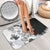 Gray Scale Hibiscus Plumeria Floral Bathroom Set - Polynesian Pride