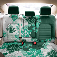 Green Hibiscus Plumeria Floral Back Car Seat Cover - Polynesian Pride