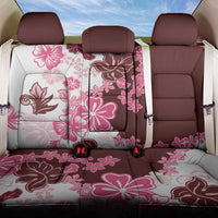 Pink Hibiscus Plumeria Floral Back Car Seat Cover - Polynesian Pride