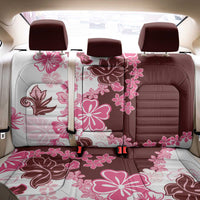 Pink Hibiscus Plumeria Floral Back Car Seat Cover - Polynesian Pride