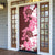 Pink Hibiscus Plumeria Floral Door Cover - Polynesian Pride
