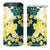 Yelow Teal Hibiscus Plumeria Floral 4 in 1 Can Cooler Tumbler - Polynesian Pride