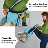 It's 5 o'clock Somewhere Grocery Bag Hawaiian Tropical Parrots - Polynesian Pride