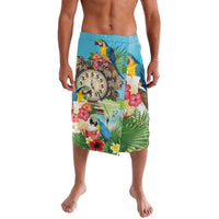 Personalized It's 5 o'clock Somewhere Lavalava Hawaiian Tropical Parrots - Polynesian Pride