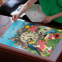It's 5 o'clock Somewhere Puzzle Hawaiian Tropical Parrots - Polynesian Pride
