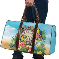 It's 5 o'clock Somewhere Travel Bag Hawaiian Tropical Parrots - Polynesian Pride