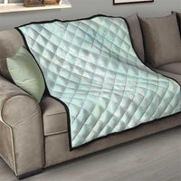 Polynesian Tiare Monstera Seafoam Green Quilt Liquid Style - Polynesian Pride