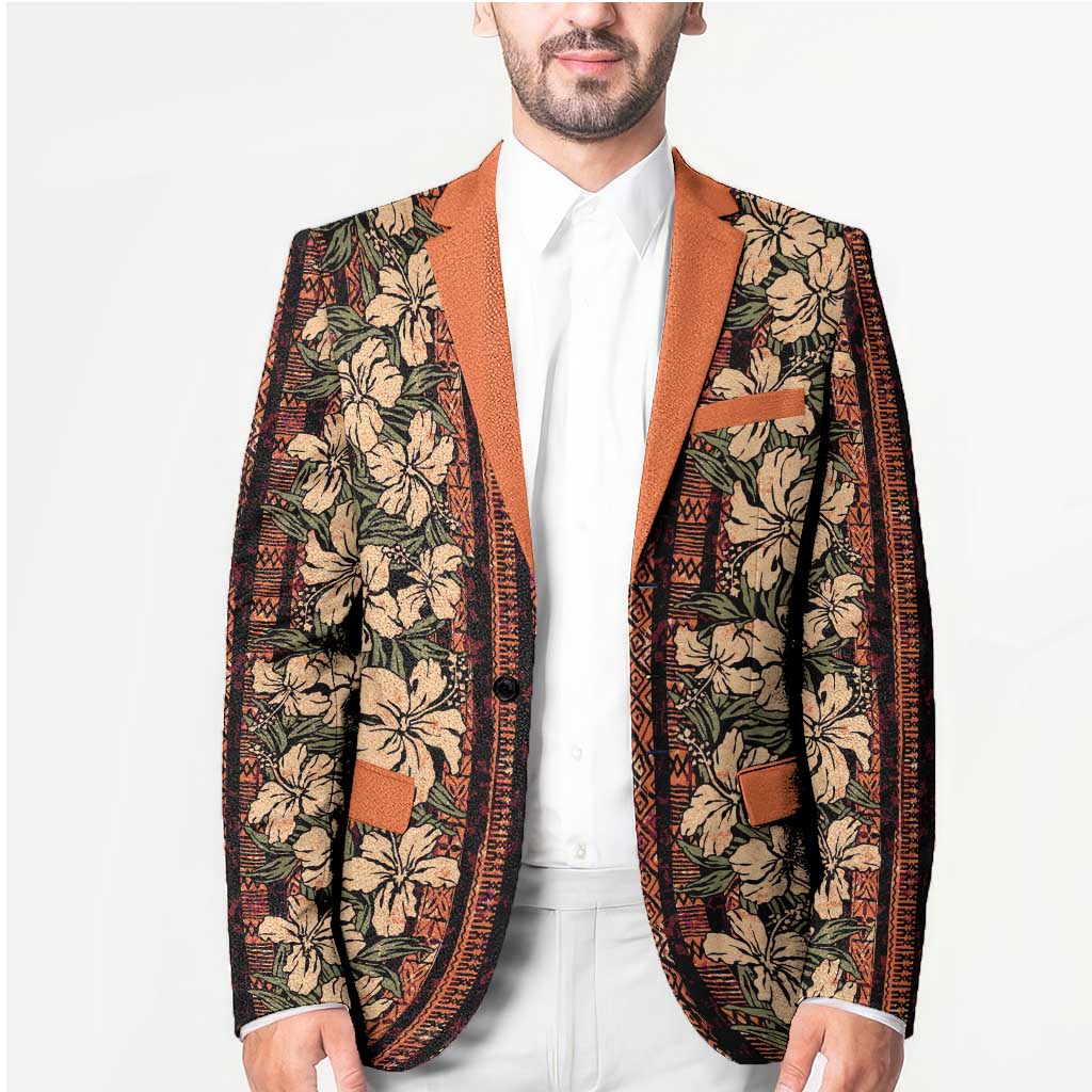 Hawaii Hibiscus Blazer Retro Style - Polynesian Pride