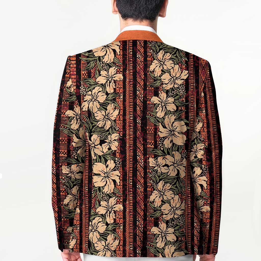 Hawaii Hibiscus Blazer Retro Style - Polynesian Pride