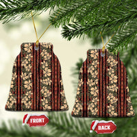 Hawaii Hibiscus Ceramic Ornament Retro Style - Polynesian Pride